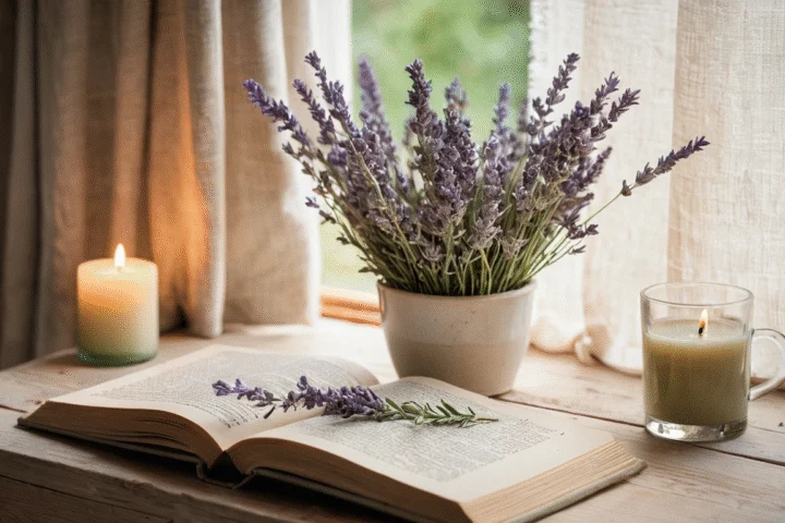 Ein aufgeschlagenes Buch mit leeren Seiten — Beitragsbild zu „Achtsamkeit im Alltag: Praxisnahe Tipps aus dem Buch“