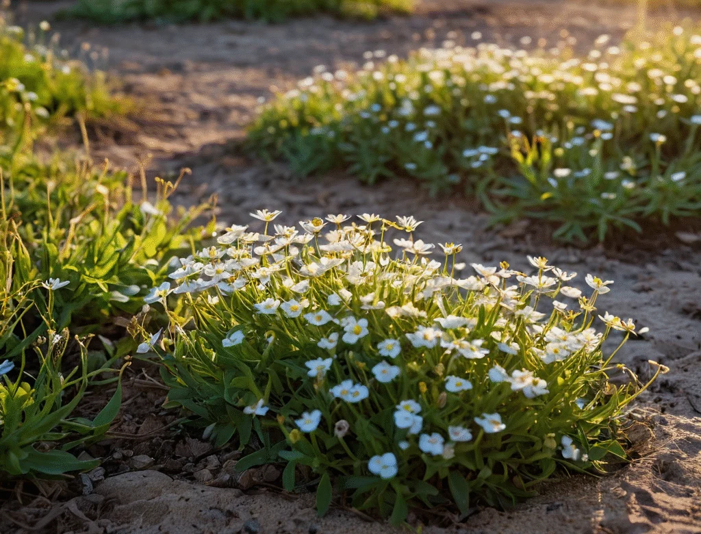 Frische grüne Kräuter im Garten bei Tageslicht — Beitragsbild zu „Afrikanische Teufelskralle“