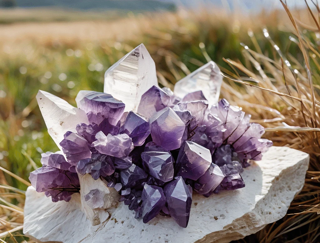Eine offene Naturlandschaft bei Tageslicht — Beitragsbild zu „Amethyst“