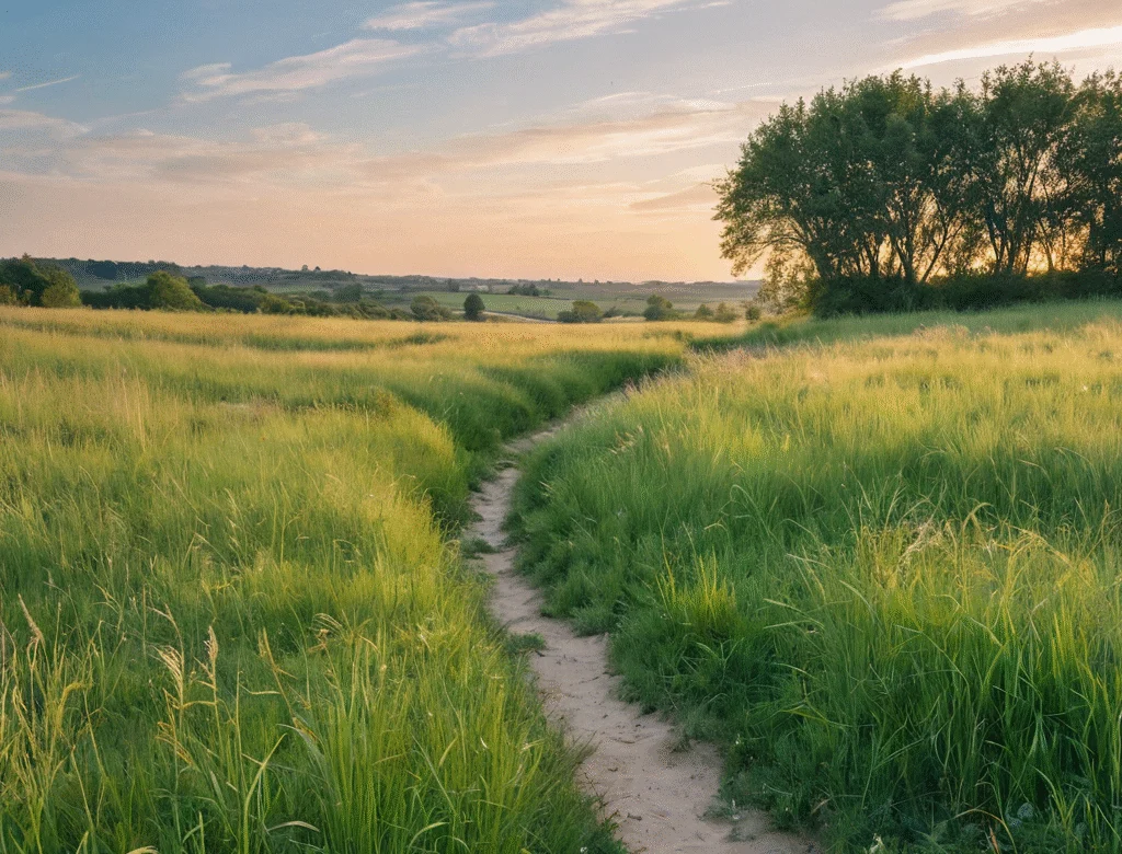 Eine offene Naturlandschaft bei Tageslicht — Beitragsbild zu „Apotropäische Plastik“