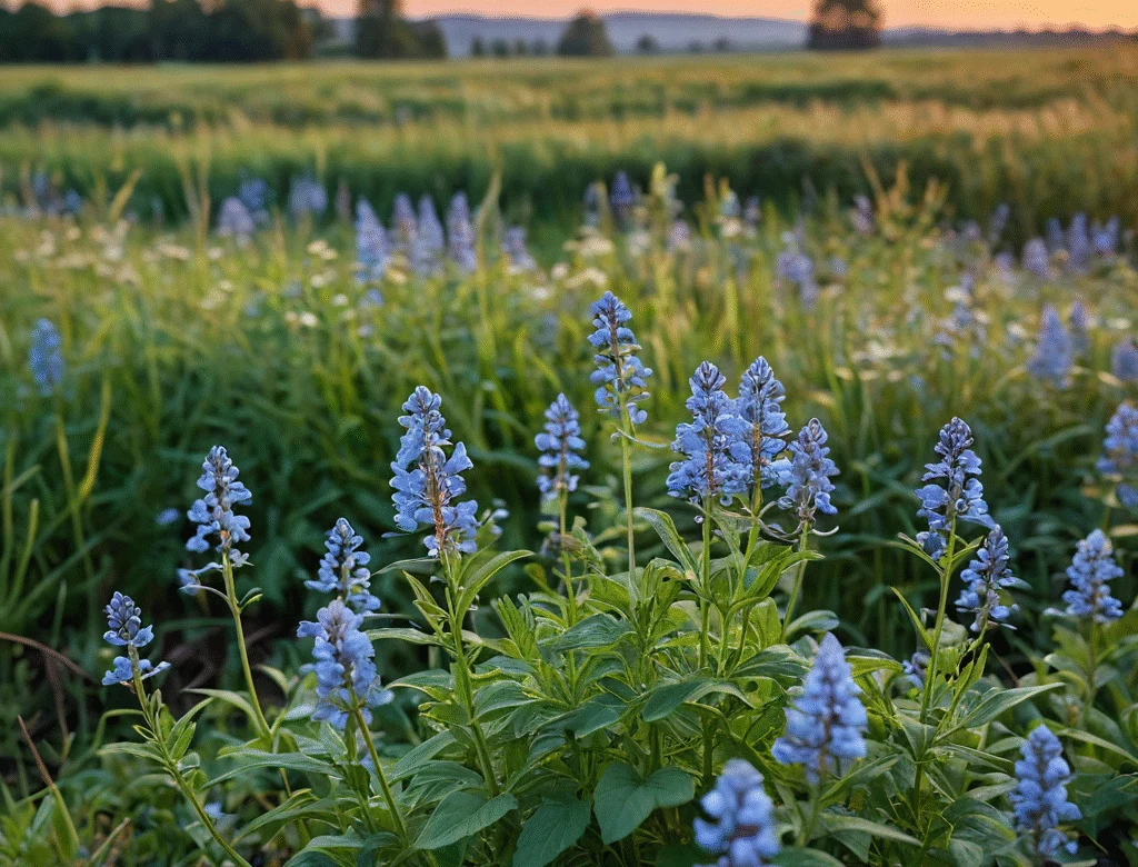 Frische grüne Kräuter im Garten bei Tageslicht — Beitragsbild zu „Bärwurz (Pflanze)“
