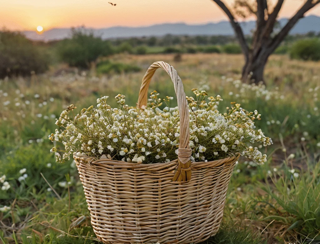 Frische grüne Kräuter im Garten bei Tageslicht — Beitragsbild zu „Bdellium“
