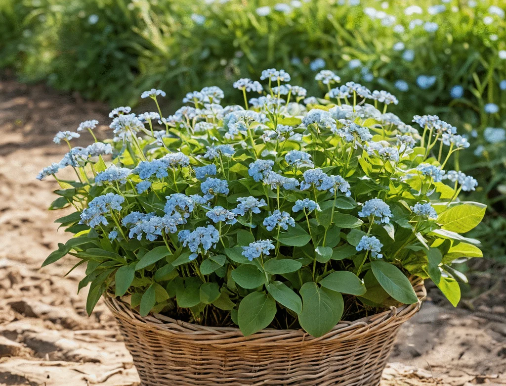 Frische grüne Kräuter im Garten bei Tageslicht — Beitragsbild zu „Beinwell“