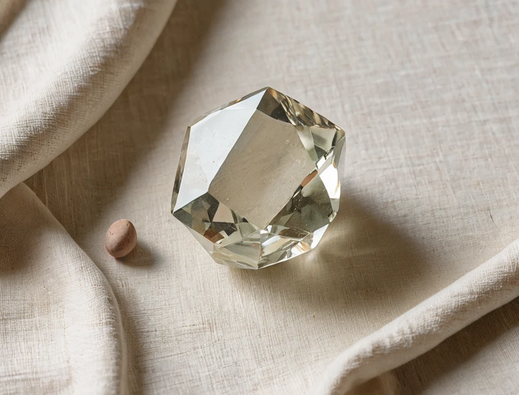 Unbearbeitete Kristalle im Tageslicht — Beitragsbild zu „Diamant“