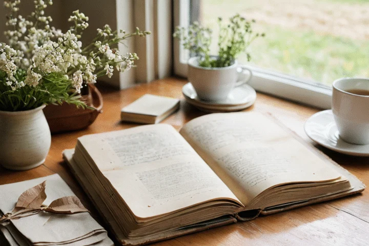 Ein aufgeschlagenes Buch mit leeren Seiten — Beitragsbild zu „Grimoire digital oder auf Papier? Eine ehrliche Abwägung“