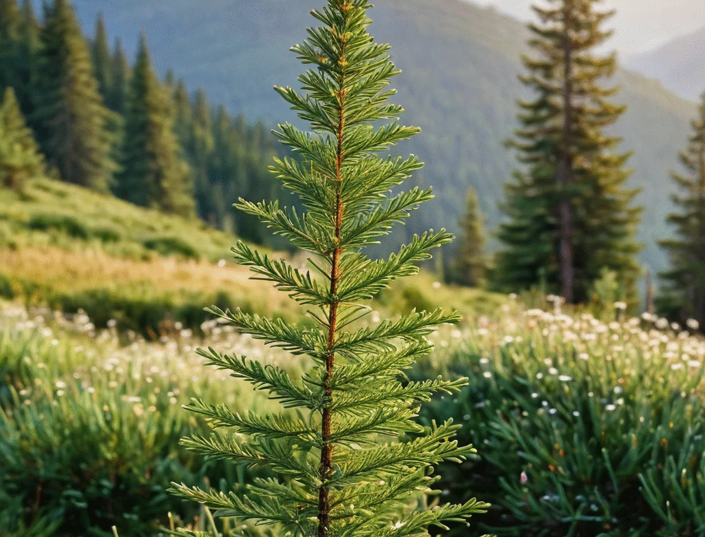 Frische grüne Kräuter im Garten bei Tageslicht — Beitragsbild zu „Himalaya-Zeder“