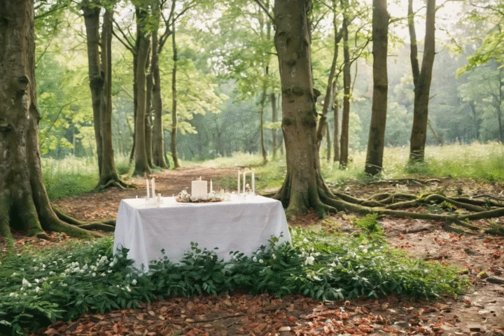 Eine Landschaft in der Jahreszeit des Themas — Beitragsbild zu „Imbolc: Das Fest im Februar und seine Wurzeln“
