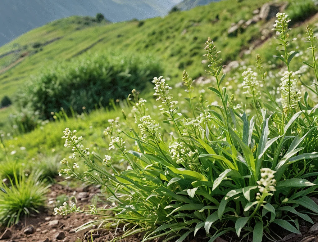 Frische grüne Kräuter im Garten bei Tageslicht — Beitragsbild zu „Indische Narde“
