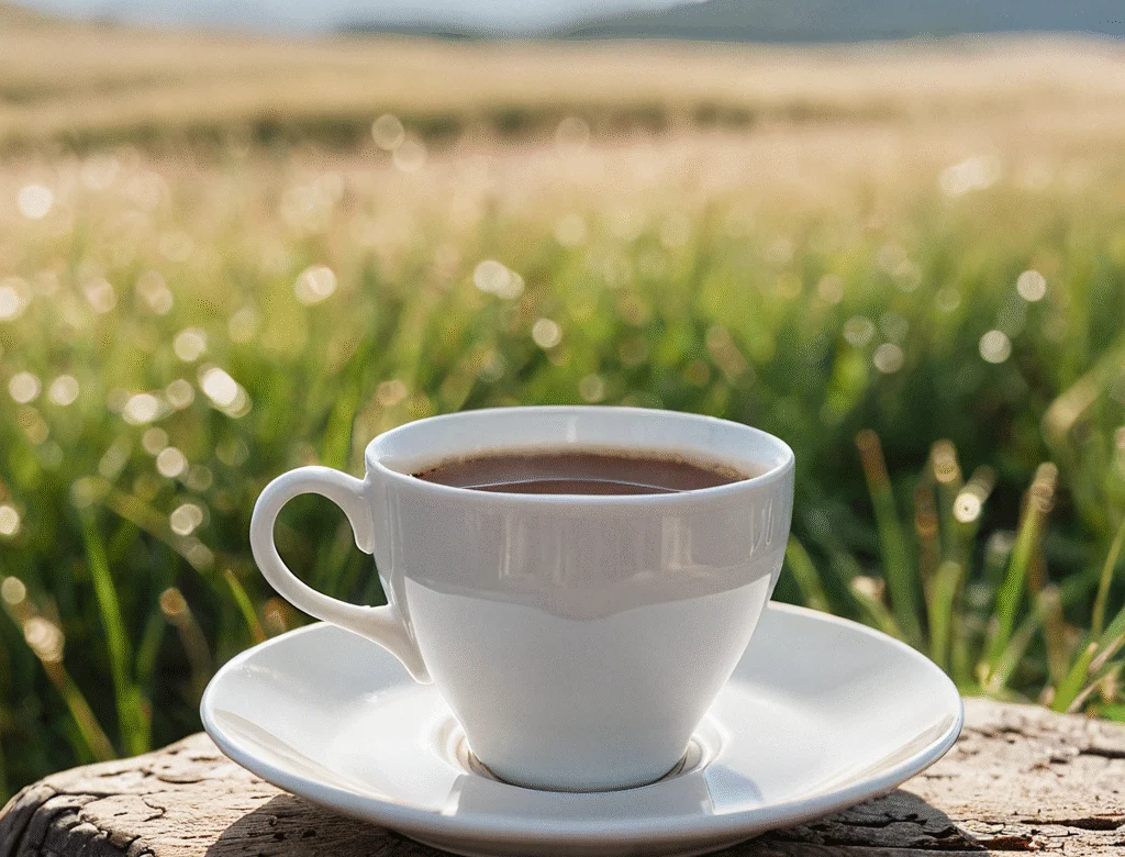 Eine offene Naturlandschaft bei Tageslicht — Beitragsbild zu „Kaffeesatzlesen“