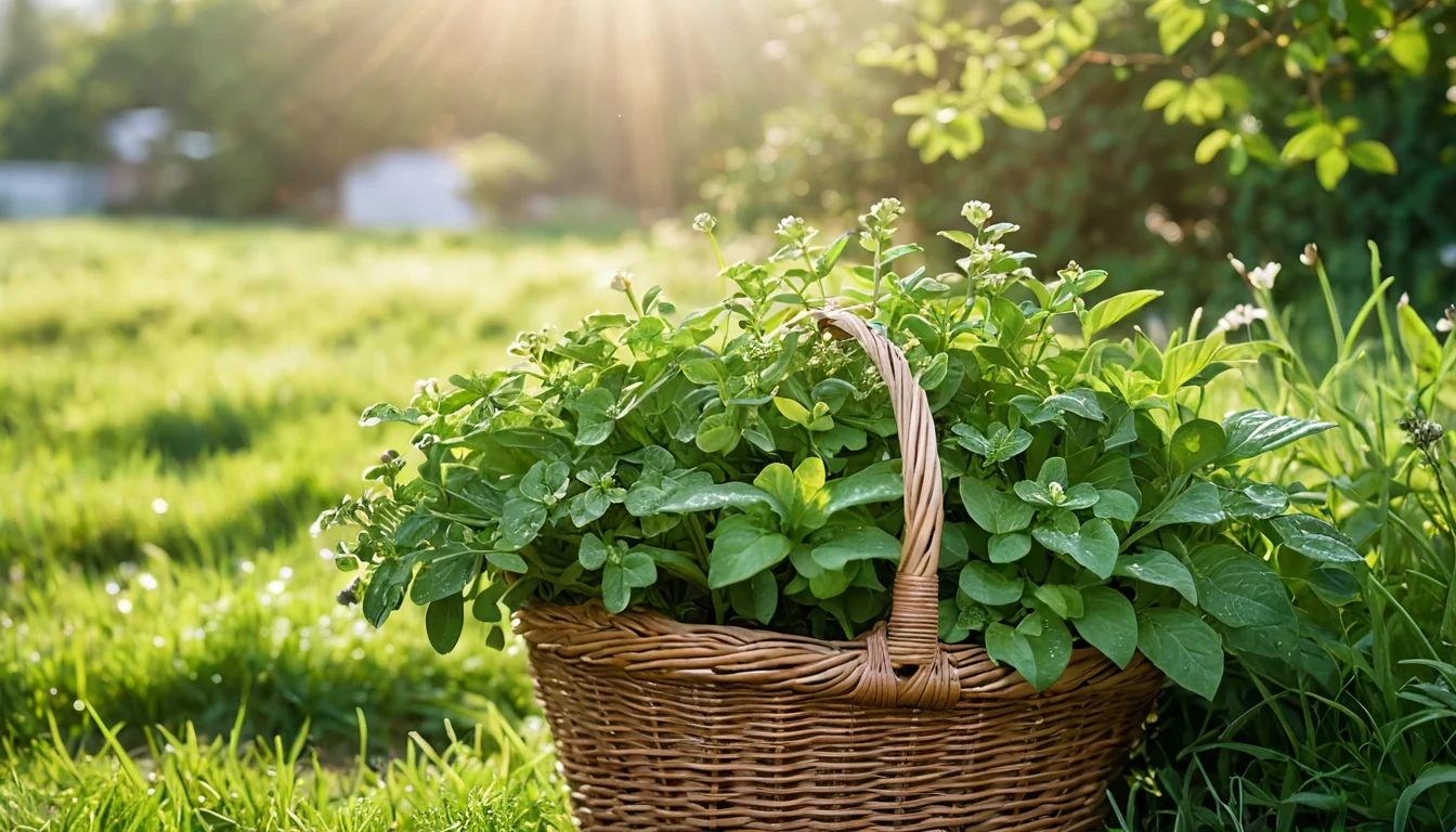 Frische grüne Kräuter im Garten bei Tageslicht — Beitragsbild zu „Kräuter richtig trocknen und lagern — Tipps für eine lange Haltbarkeit“