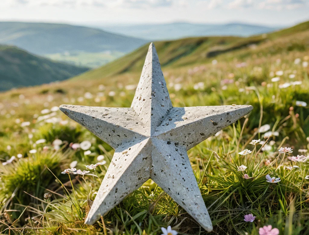 Eine offene Naturlandschaft bei Tageslicht — Beitragsbild zu „Pentagramm“