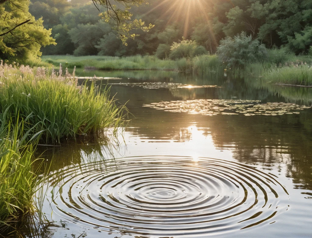 Eine offene Naturlandschaft bei Tageslicht — Beitragsbild zu „Schwingung“