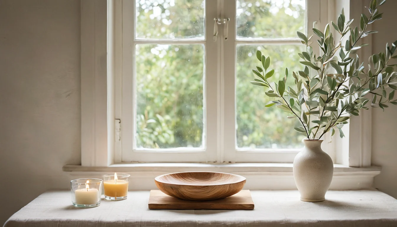 Frische Blüten und eine helle Kerze — Beitragsbild zu „Spirituelle Praxis: Tradition, Ritual und persönliche Erfahrung“