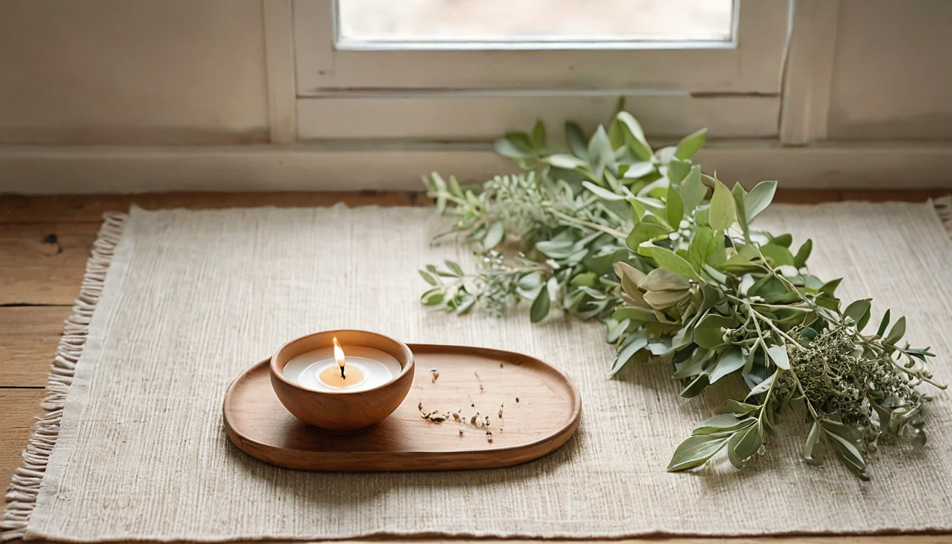 Frische Blüten und eine helle Kerze — Beitragsbild zu „Spirituelle Praxis: Tradition, Ritual und persönliche Erfahrung“