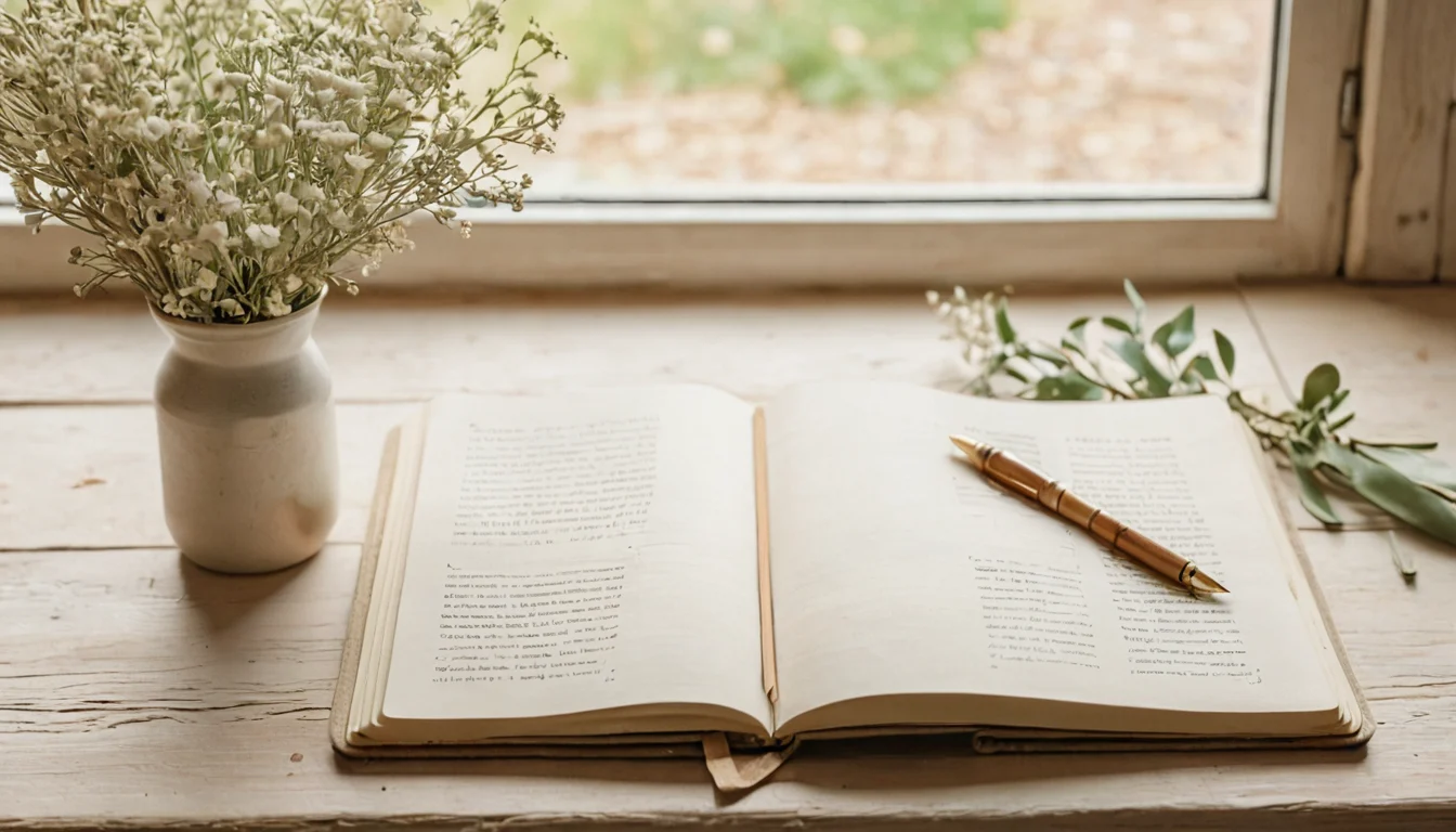 Ein aufgeschlagenes Buch mit leeren Seiten — Beitragsbild zu „Symbole im Grimoire: Herkunft und Bedeutung gängiger Zeichen“