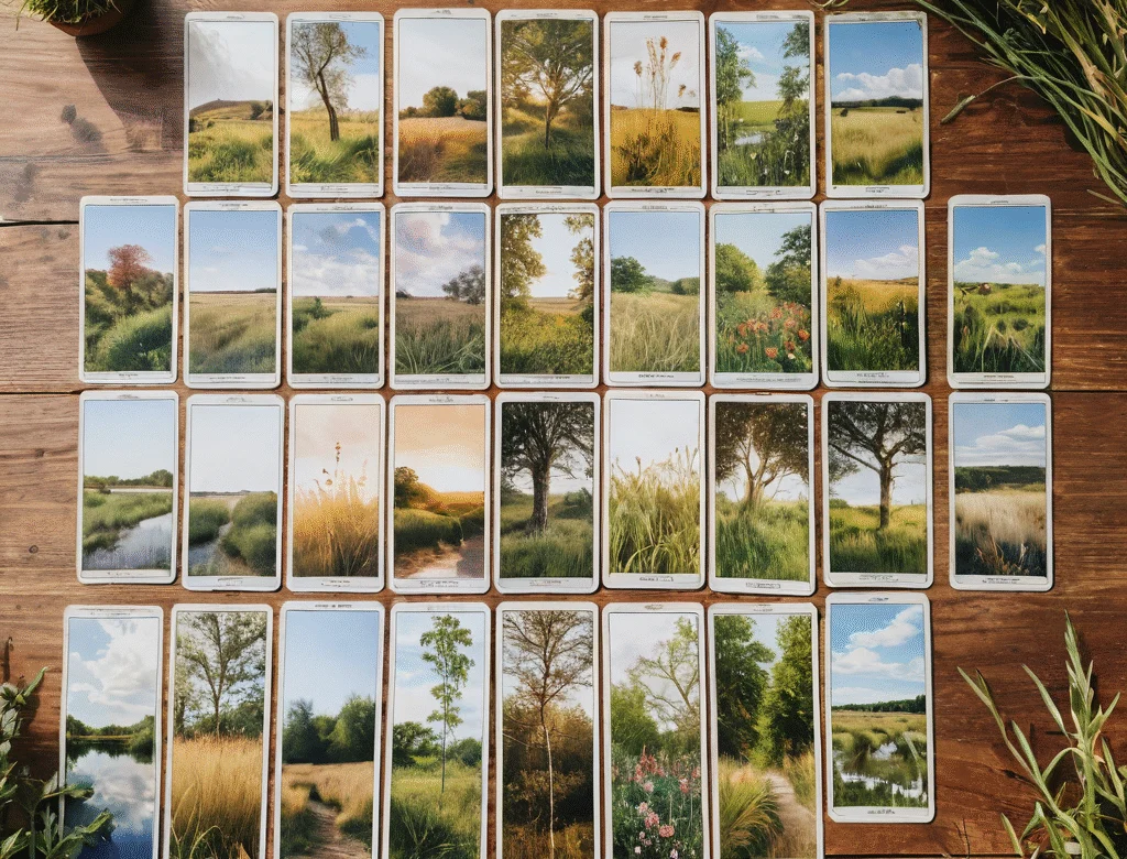 Eine offene Naturlandschaft bei Tageslicht — Beitragsbild zu „Tarot“