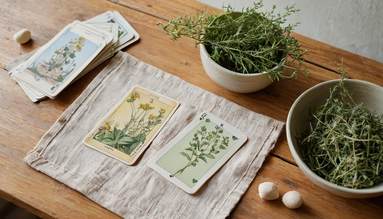 Schlichte unbedruckte Karten — Beitragsbild zu „Tarot und Lenormand: zwei Systeme im Vergleich“