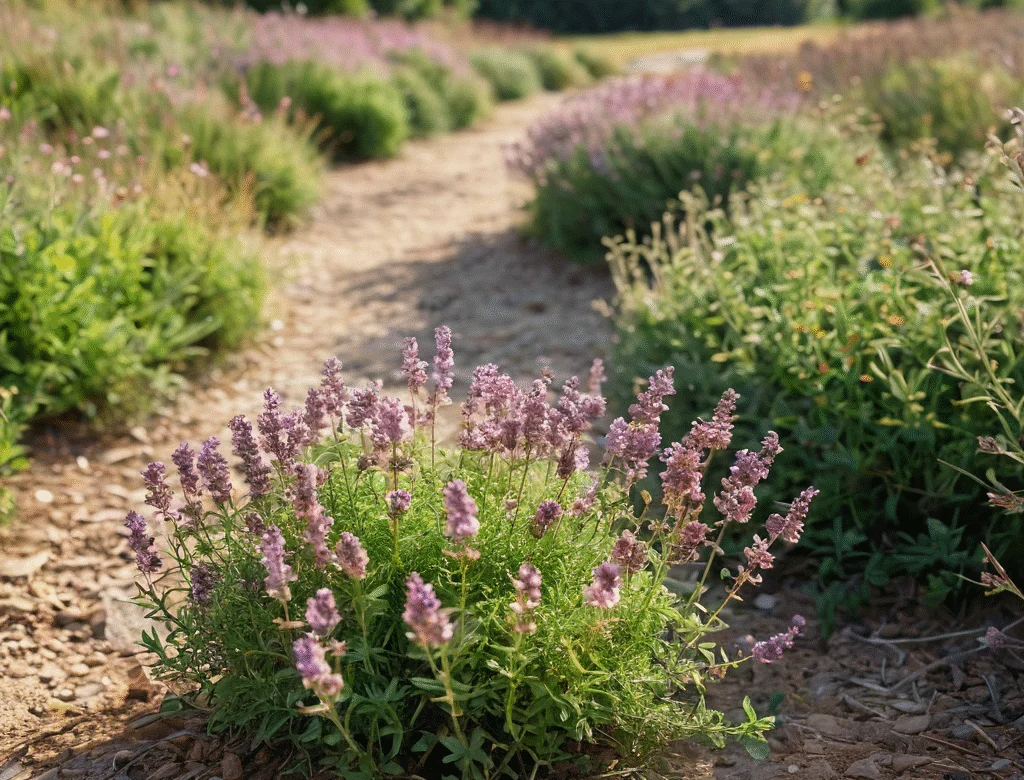 Eine offene Naturlandschaft bei Tageslicht — Beitragsbild zu „Thymian“