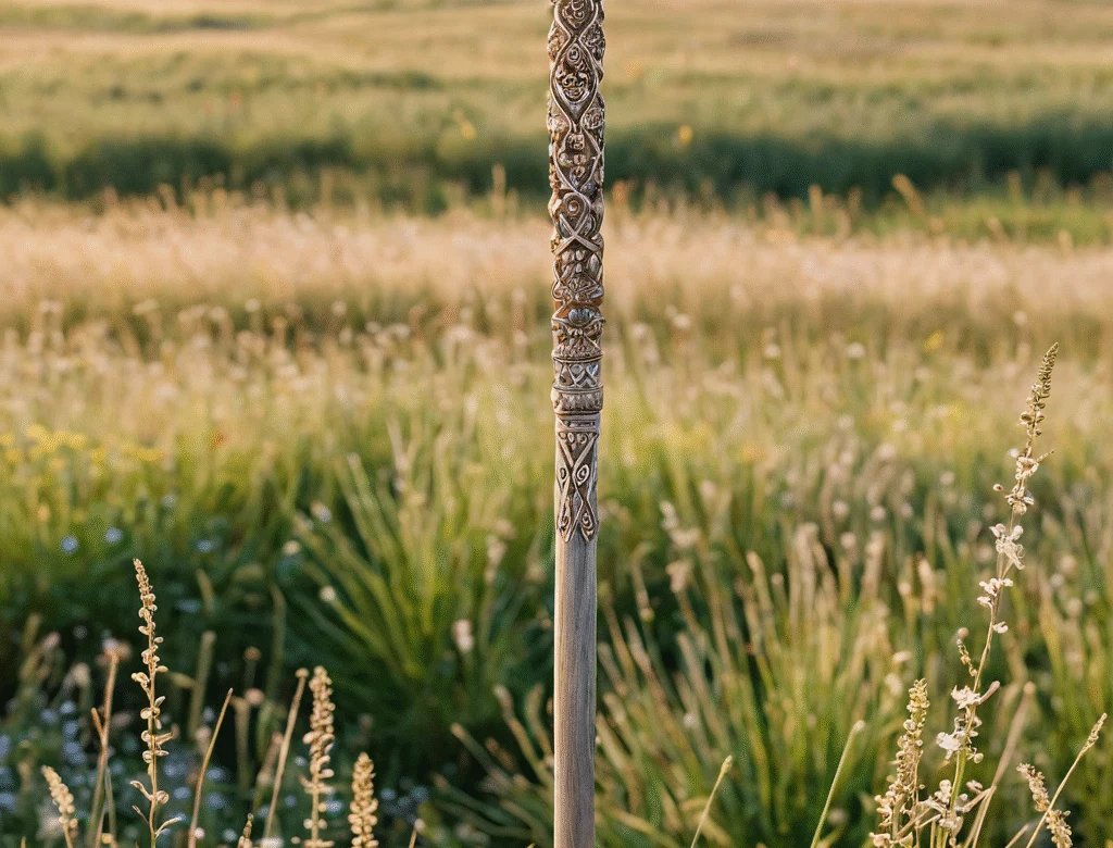 Eine offene Naturlandschaft bei Tageslicht — Beitragsbild zu „Zauberstab“