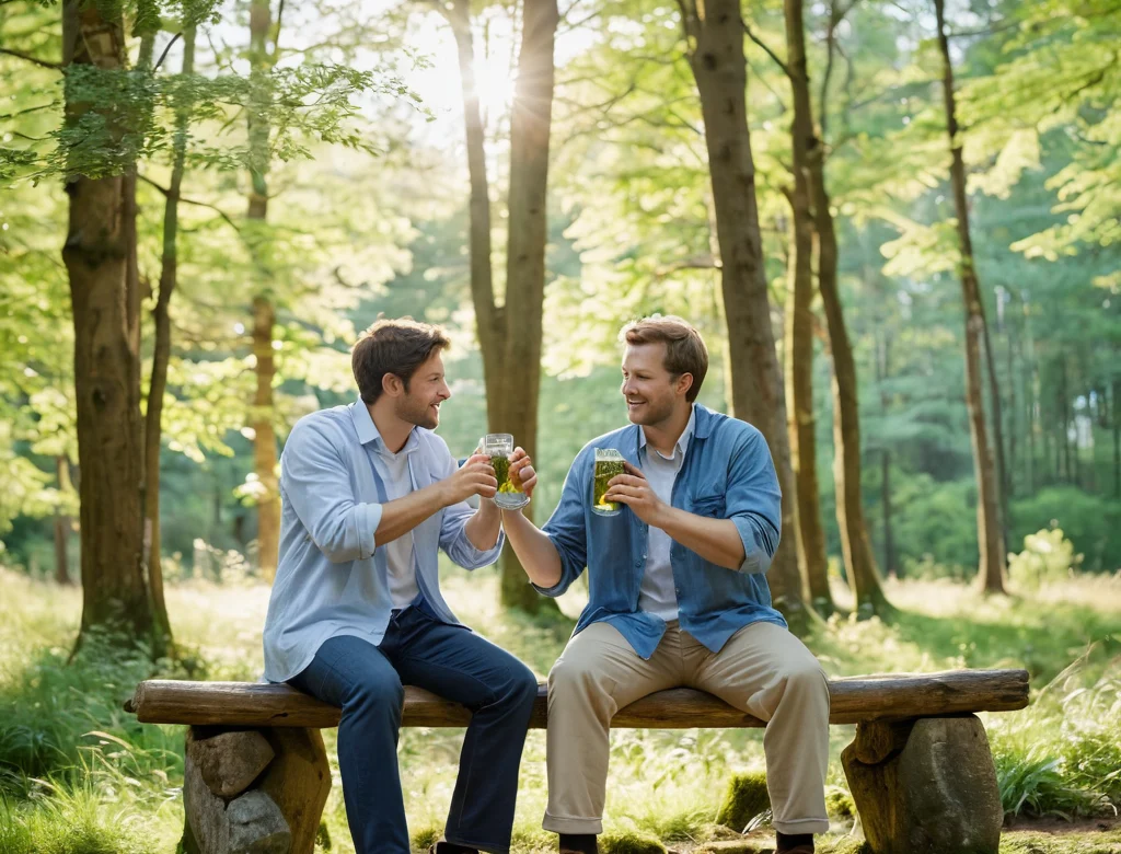Eine offene Naturlandschaft bei Tageslicht — Beitragsbild zu „Brüderschaft trinken“