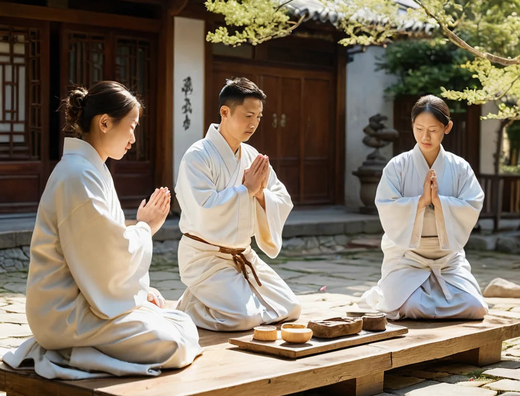 Eine offene Naturlandschaft bei Tageslicht — Beitragsbild zu „Daoistisches Ritual“