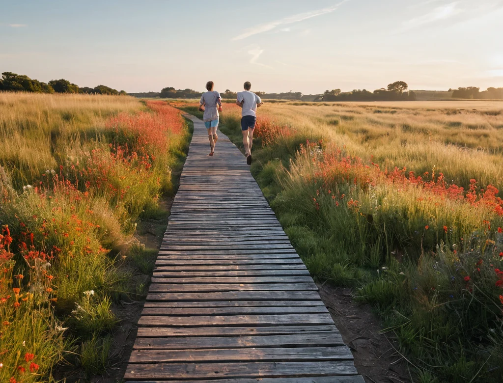 Eine offene Naturlandschaft bei Tageslicht — Beitragsbild zu „Feuerlauf“